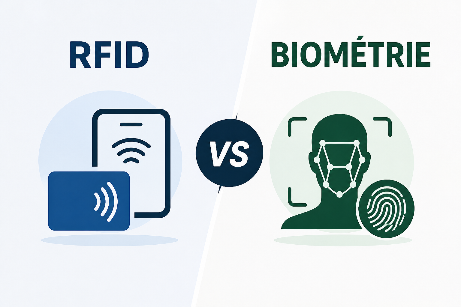 📡 RFID vs biométrie : quelle technologie choisir pour le contrôle d’accès ?